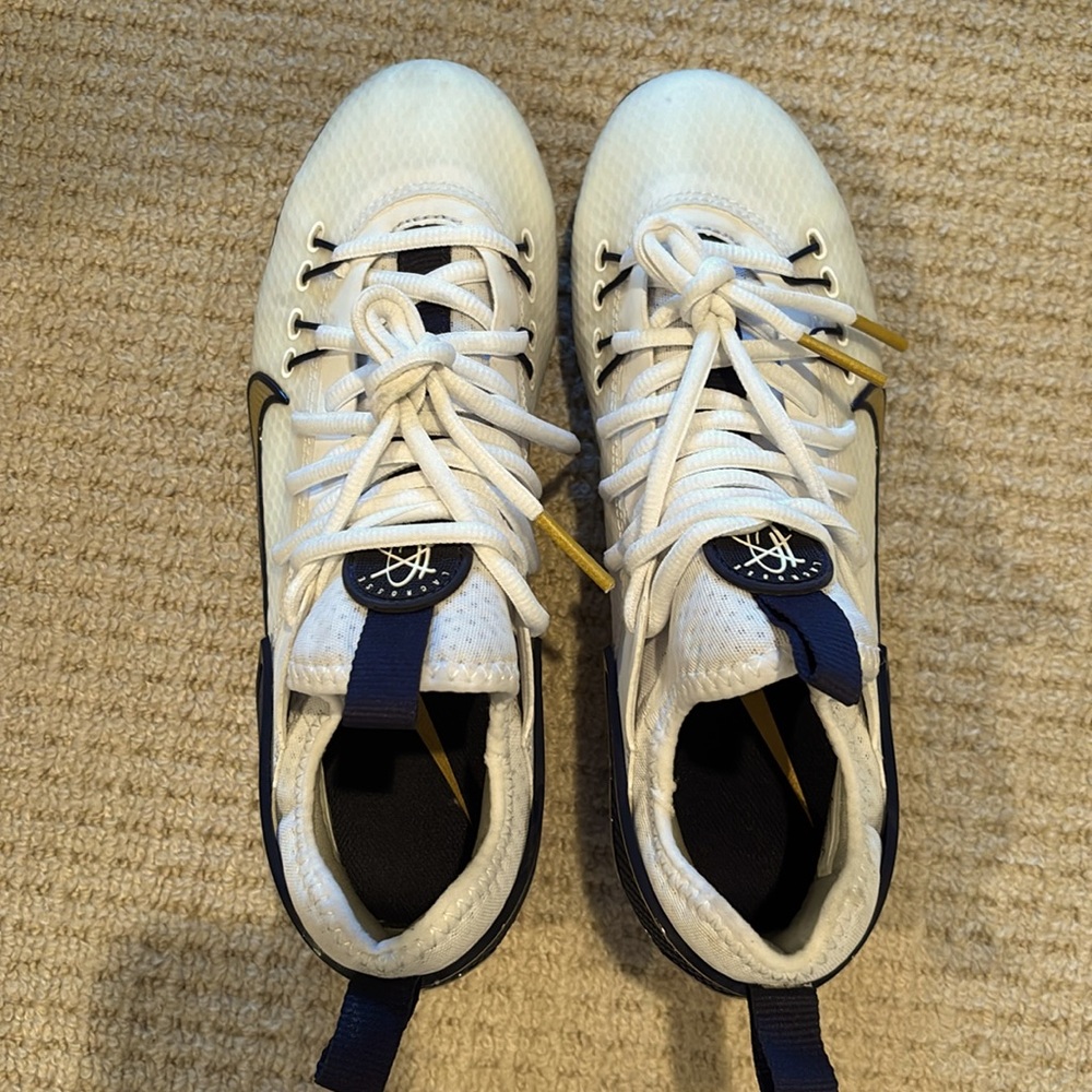 Nike Huarache 9  lacrosse clears - size 5.5
